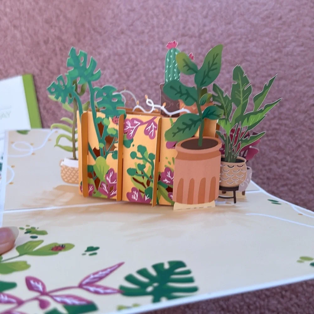 Happy Birthday Plants Card